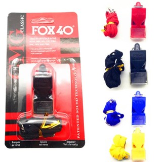 Còi Fox 40 còi nhựa có dây đeo cổ