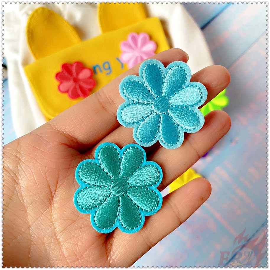 ❣️ Miếng Dán Ủi Hình Bông Hoa Nhiều Màu ❣️1 Miếng Dán Ủi Lên Giày, Quần Áo, Túi Xách