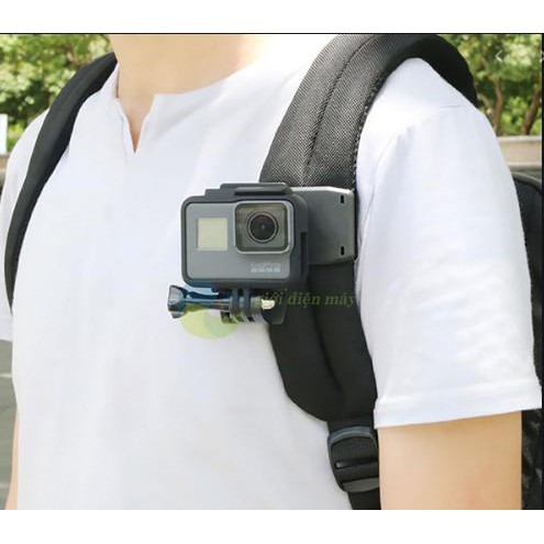 Kẹp Camera hành trình, điện thoại vào balo (kèm ốc)