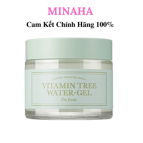 Kem Dưỡng Ẩm Trắng Da Hàn Quốc Vitamin Tree Water Gel chính hãng Cấp Nước Chuyên Sâu Vitamin Tree Water Gel