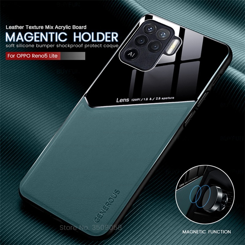 Ốp điện thoại da LENUO 2 trong 1 cho OPPO A16 A15 A15S A74 A92 A72 A54 A53 A94 A91 A32 A5 A9 2020 A93 5G F19 Pro 4G