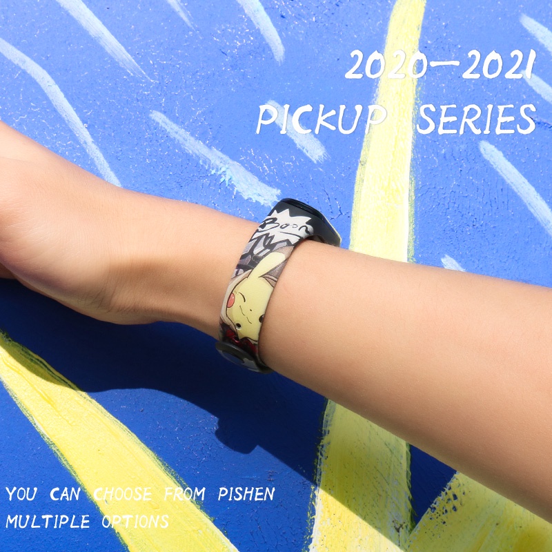 Dây Đeo Thay Thế In Họa Tiết Đáng Yêu Cho xiaomi band 6 Mi band 7 / 6 / 5 / 4 / 3 xiaomi band 5 Mobnd 4 xiaomi 3