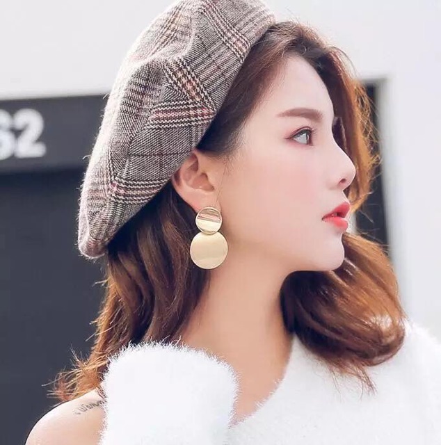 Bông tai tròn mẫu mới