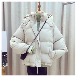 Áo phao béo dáng ngắn hàng quảng châu kèm hình thật