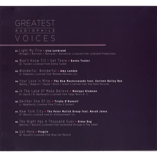 Bộ 4 Đĩa CD Greatest  Audiophile