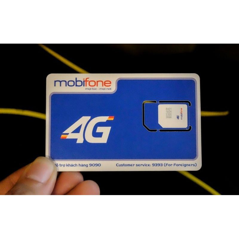 Sim MobiFone 4G