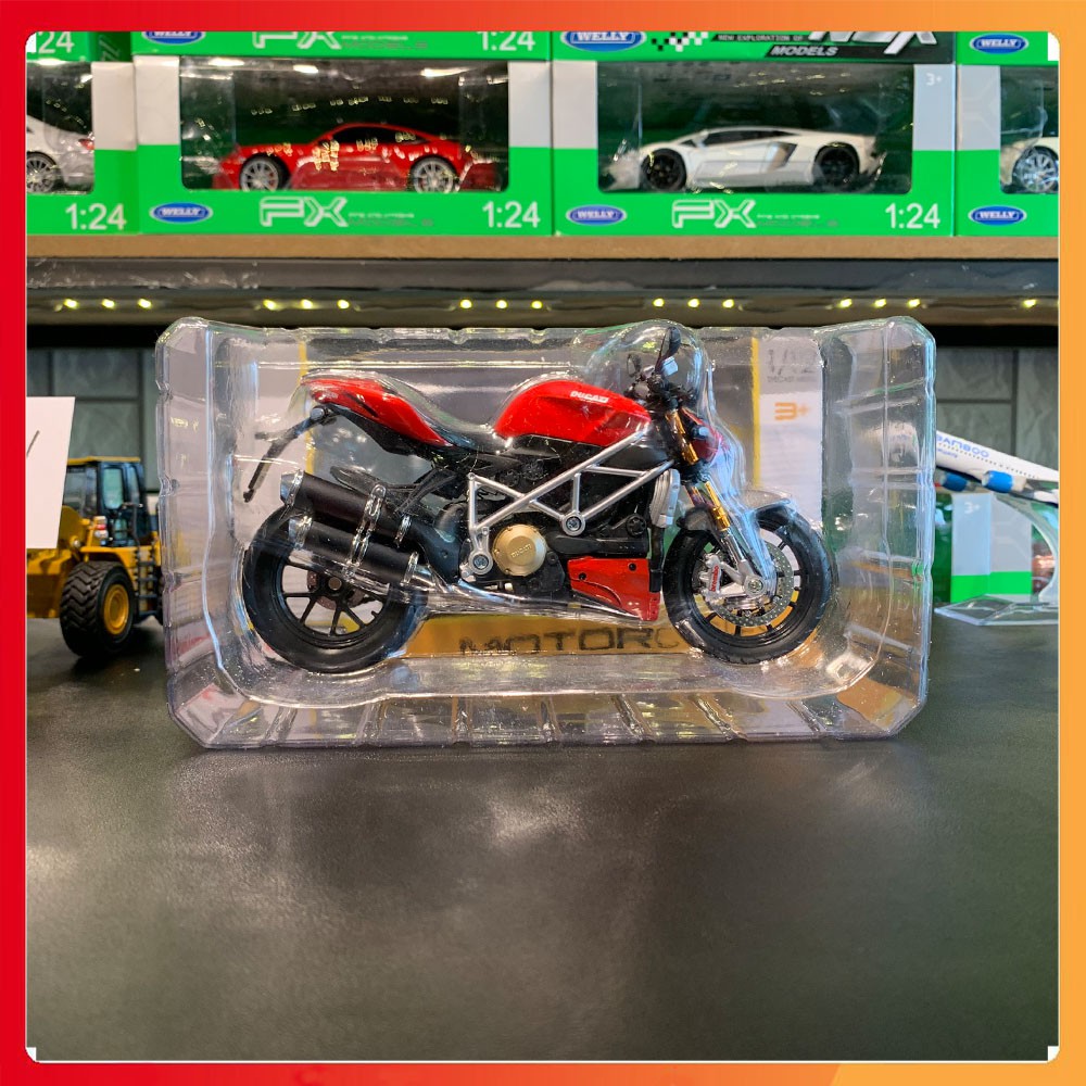 Xe mô hình Ducati Streetfighter S tỉ lệ 1:12 Maisto