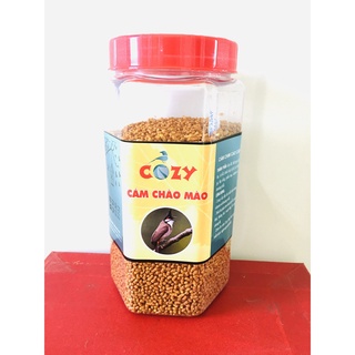 Cám chim chào mào Cozy, thức ăn cho chim chào mào giúp chim có sắc lông bền đẹp, hót tốt ổn định, căng bền tự nhiên