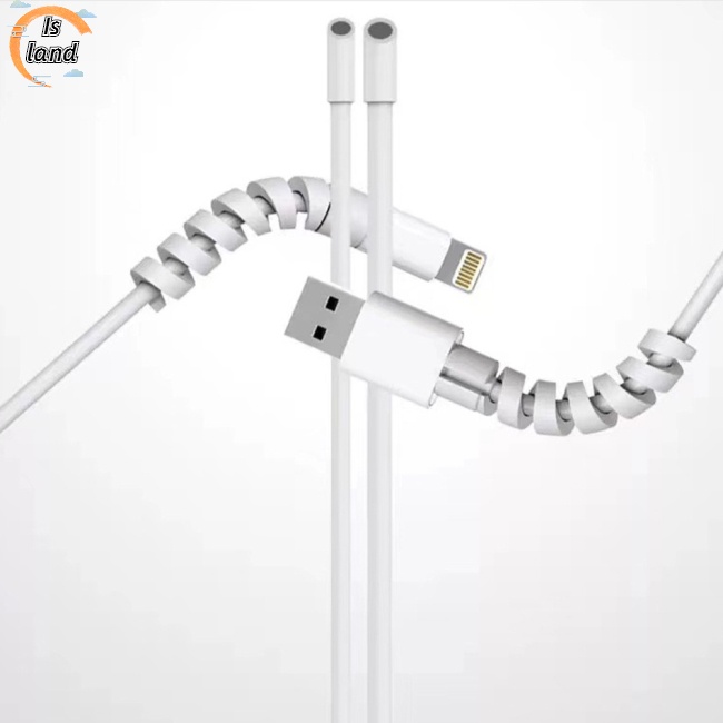 Vỏ Silicon Bọc Bảo Vệ Dây Cáp Dữ Liệu Chống Đứt