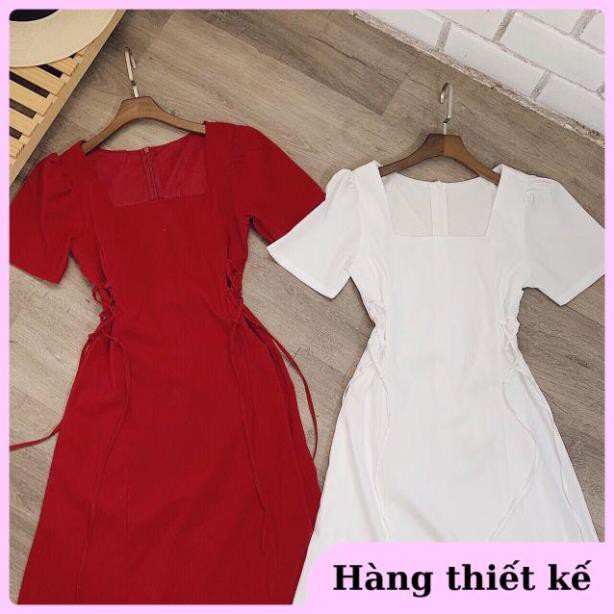 ( Hàng cao cấp ) Đầm dạo phố tiểu thư, đầm maxi đan dây eo siêu hot | BigBuy360 - bigbuy360.vn