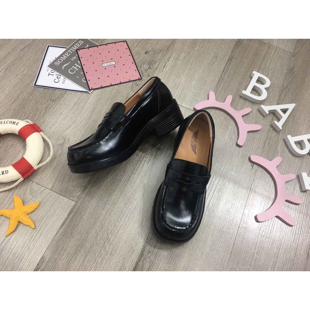 Giày Bốt Nữ Cổ Thấp, Boot Cổ Thấp Phong Cách Hàn Quốc Cao Cấp (Black) G01