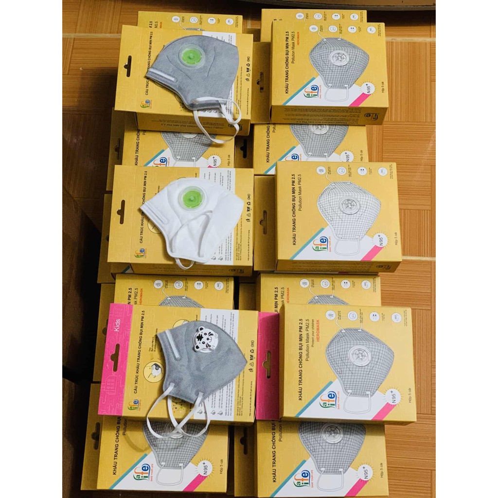 Khẩu trang N95+ chống bụi mịn PM2.5 SafeLife Việt Nam | BigBuy360 - bigbuy360.vn