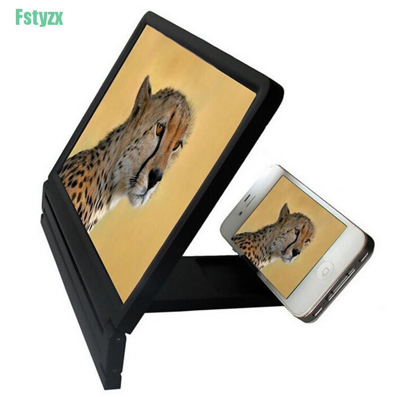fstyzx Mobile Phone 3D Screen HD Video Amplifier Magnifying Glass Stand Popular