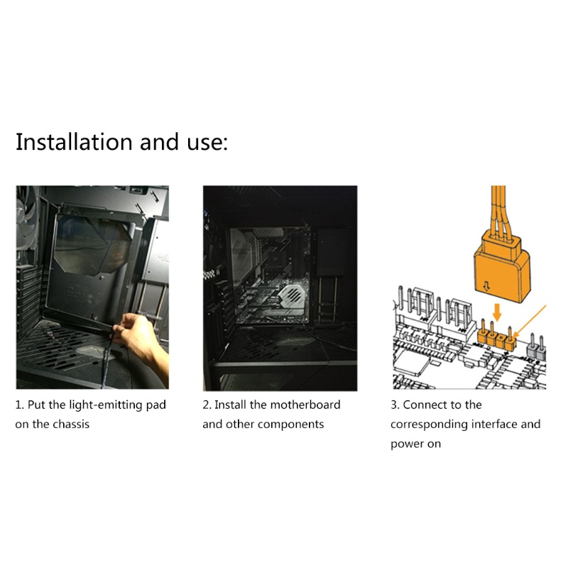 Bảng Mạch Chủ Có Đèn 5V 3 Pin ARGB Cho Máy Tính
