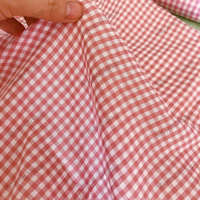 ⚡Rẻ nhất⚡ Vải caro nhỏ chất đũi mềm