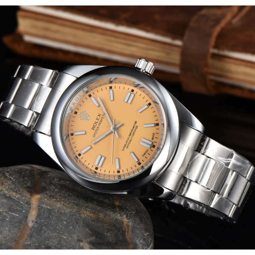Đồng Hồ Ro-lex Oyster Perpetual Nhiều Màu Tùy Chọn Thời Trang Mới 2023 Cho Nam Và Nữ