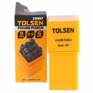 Real | Đóng Số Bộ 9 Cây ( 3mm - 6mm ) Tolsen