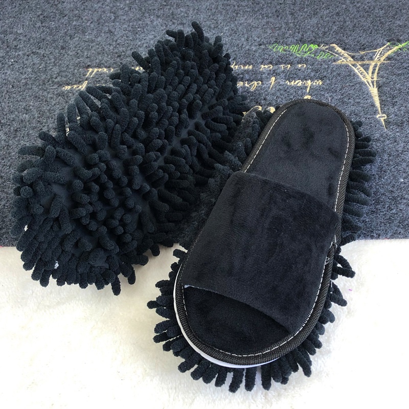 Dép Lau Nhà Bằng Sợi Microfiber Mềm Mại Tiện Dụng