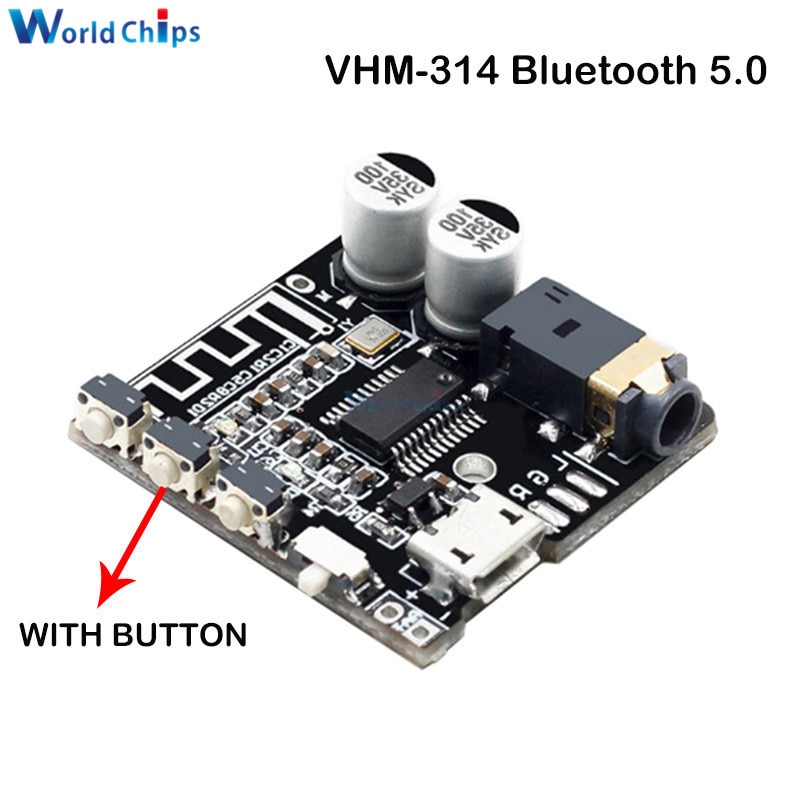 Bảng mạch giải mã âm thanh Bluetooth Mp3 4.1 VHM-314 cho loa xe hơi