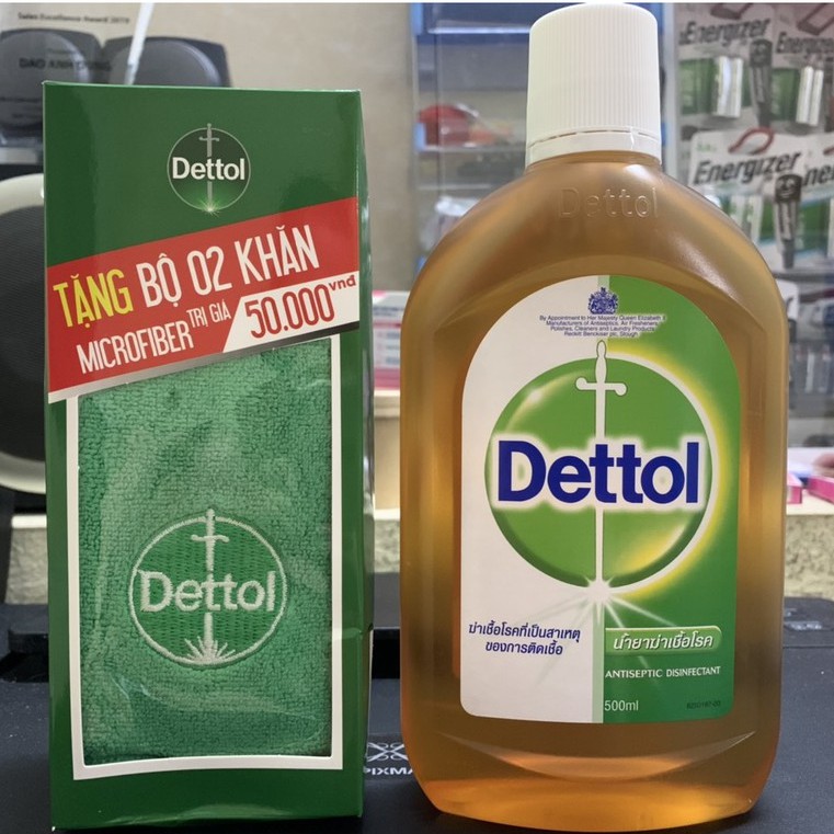 DUNG DỊCH SÁT KHUẨN DETTOL - Hàng chính hãng tặng quà ưng ý