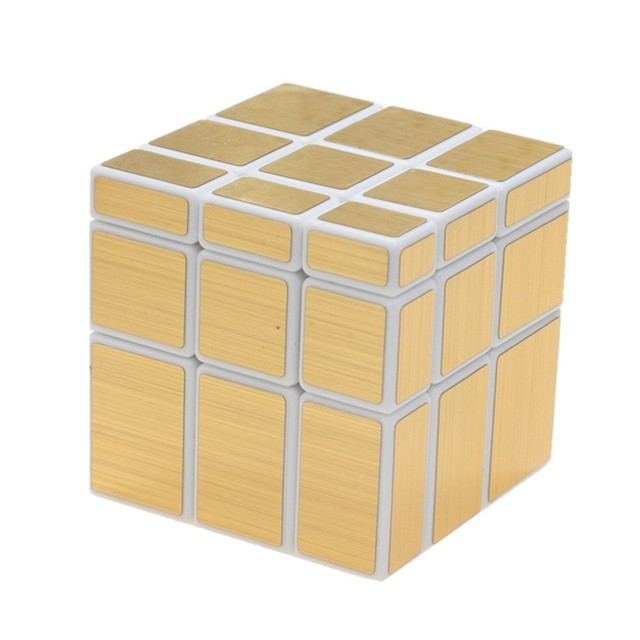 Shengshou Mirror cube 3x3 Magic cube sengso Đồ Chơi Khối Rubik 3x3 Thần Kì Màu Vàng/Bạc