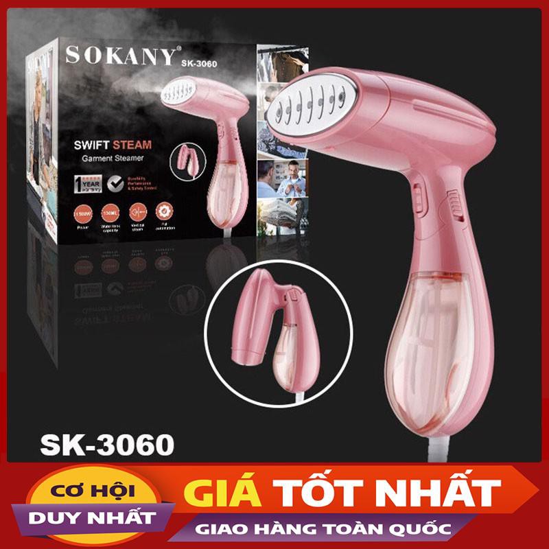 Bàn Là Hơi Nước Cầm Tay Sokany Cao Cấp-Gấp Gọn BL11 -Violet_Store