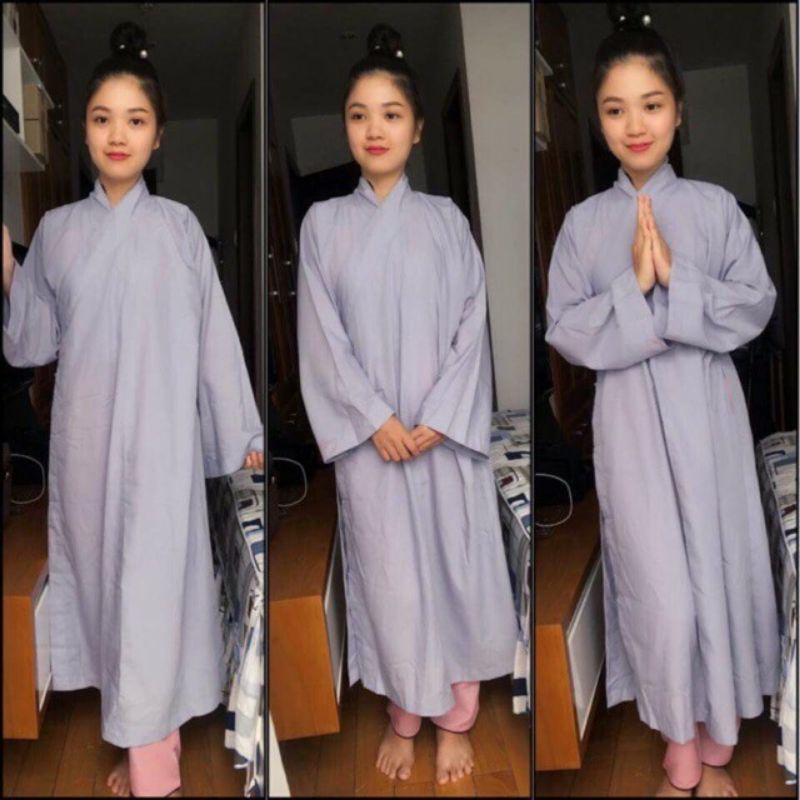 Đồ Lam Đi Chùa # Áo Tràng Phật Tử # Hàng Loại 1