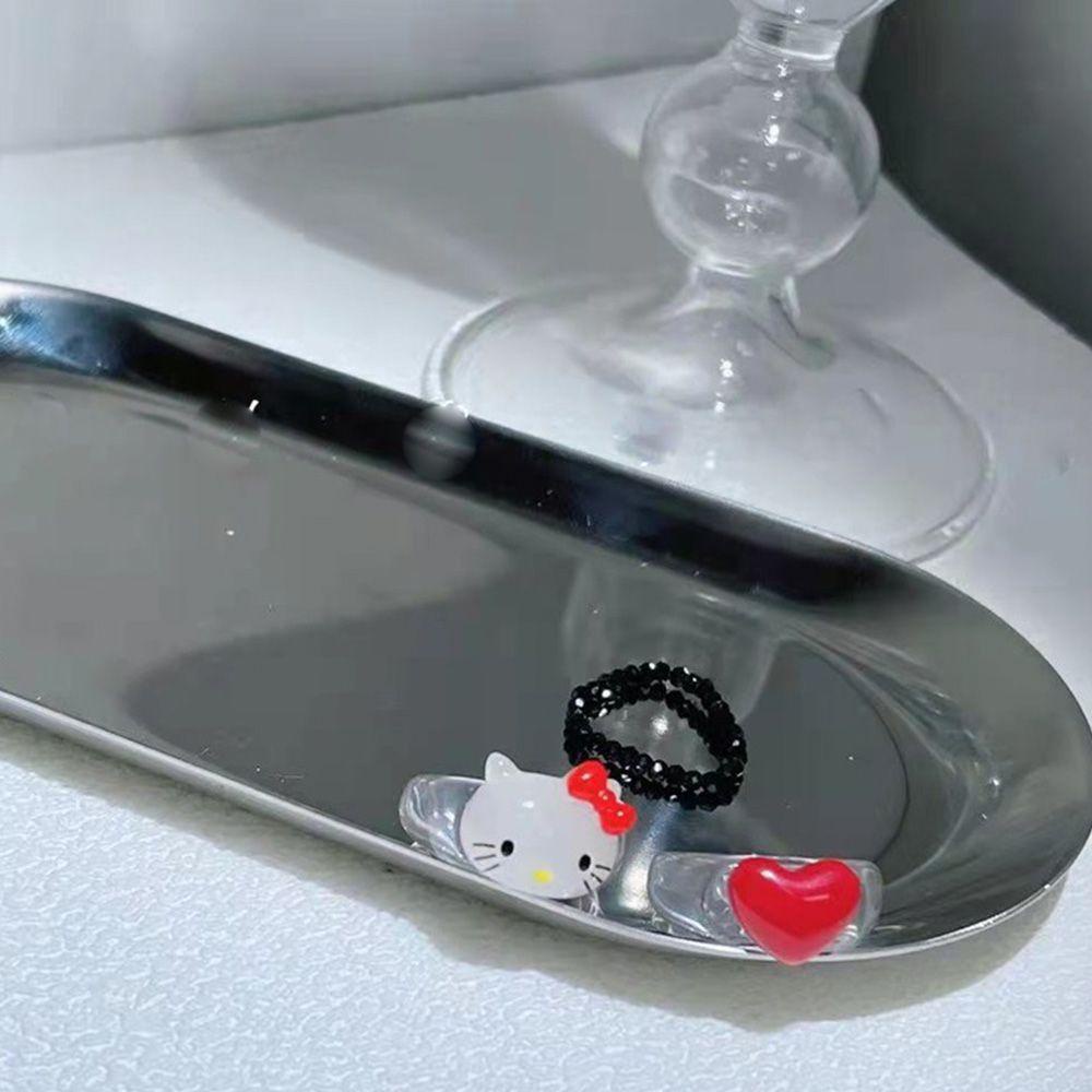 Nhẫn Hình Mèo Dễ Thương Phong Cách Hàn Quốc Cho Nữ