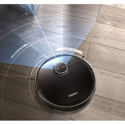 Robot Hút Bụi Tự Động Ecovacs Deebot T5 Max DX65, Hàng Nguyên Seal, Mới 100%, Giá Rẻ [ Sử Dụng App Tiếng Việt ]