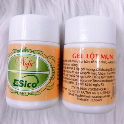 Gel lột Mụn Hút sạch mụn cám, mụn đầu đen Nofa Hủ 60g