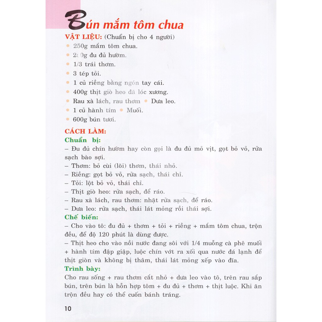 Sách - 30 Món Bún - Lẩu (Đỗ Kim Trung)