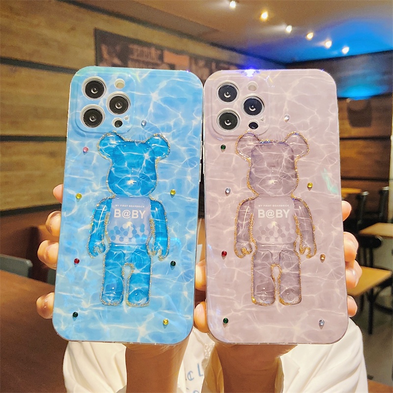 Ốp Điện Thoại Họa Tiết Gấu Cho Iphone7 / 7plus / 8 / 8plus / X / Xs / Xr / Xs Max / 11 / 11pro / 11pro Max / 12 / 12pro / 12pro Max