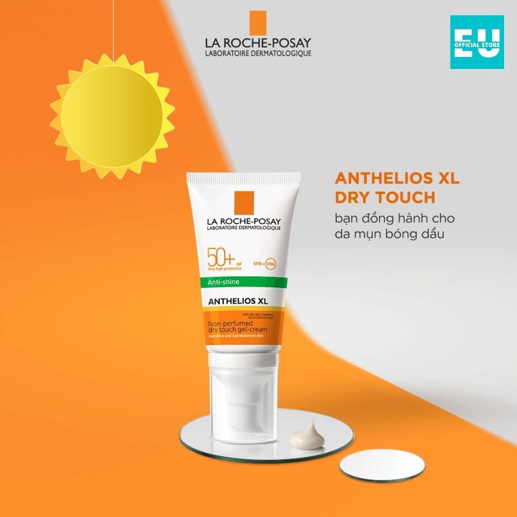 Kem chống nắng La Roche Posay Anthelios Dry Touch Gel-Cream/ Hydrating Cream SPF50