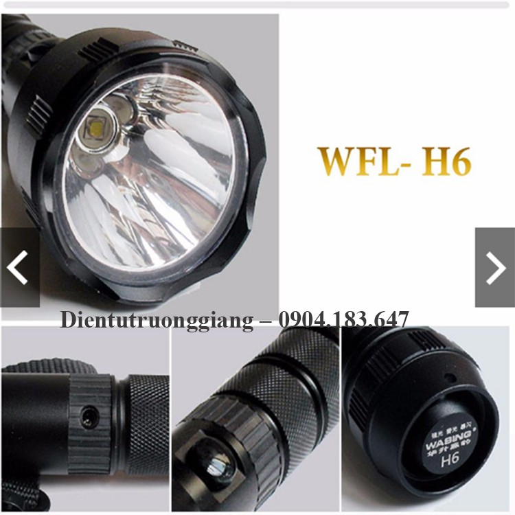 Đèn Pin Wasing WFL-H6 (Hàng công ty)