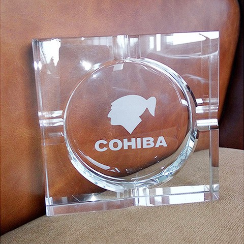 Gạt Tàn Thủy Tinh 4 Điếu Cohiba SL-600 Cao Cấp