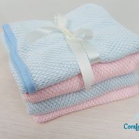 MADE IN THAILAND - Chăn lưới thoáng khí chống ngạt kiêm quấn ủ kén, trùm xe đẩy cho bé Comfybaby MỀM ĐẮP ĐIỀU HÒA CHO BÉ