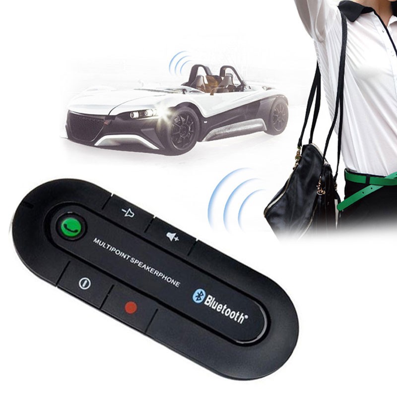 Loa bluetooth đàm thoại kiêm phát nhạc rảnh tay cho xe hơi xe ô tô