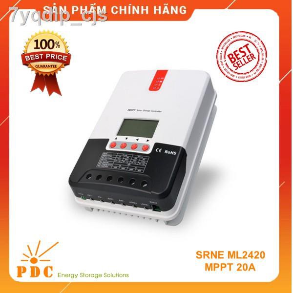 phổ cập✘✓ↂĐiều khiển sạc năng lượng MPPT SRNE ML2420/ML2430/ML2440/ML4860 - 20A/30A/40A/60A chính hãng