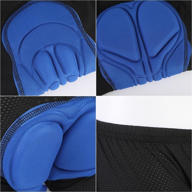 Comfortable 3D padded driving shorts for men and women