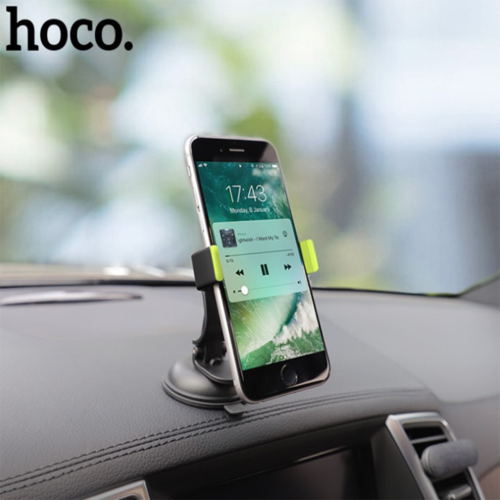 Giá đỡ điện thoại gắn taplo ô tô, cửa kính trên xe ô tô Nhãn Hiệu Hoco CA40 - Bảo hành 6 tháng