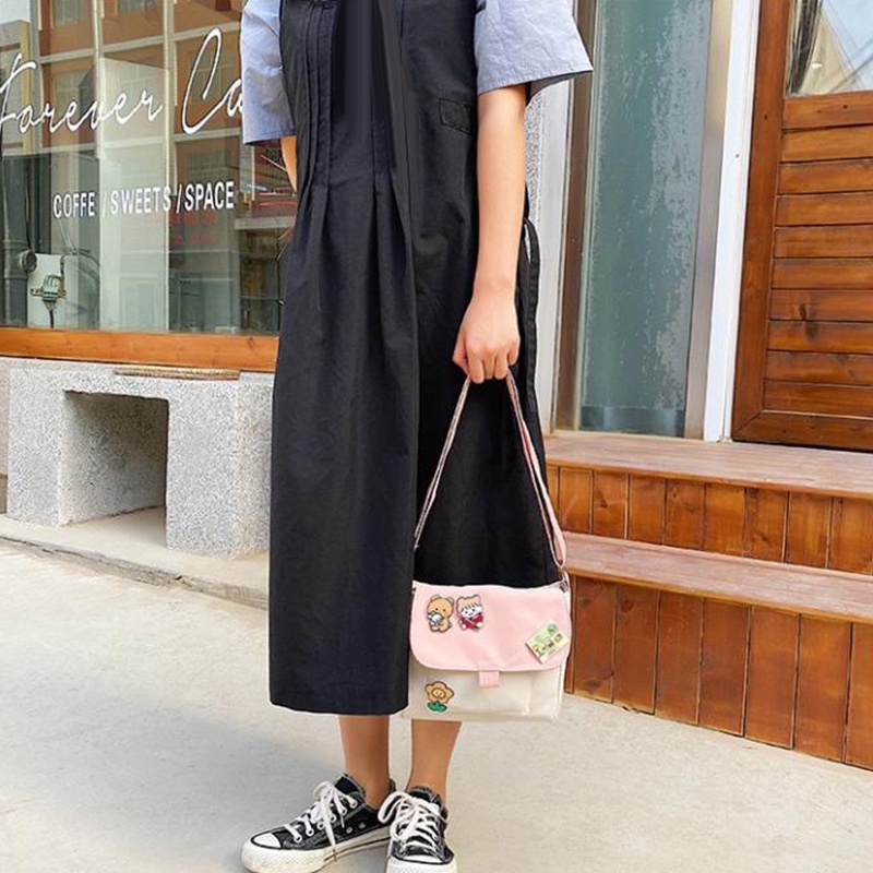 Túi Đeo Chéo Cỡ Nhỏ Chất Liệu Mềm Mại Phong Cách Vintage Cho Nữ Jp5