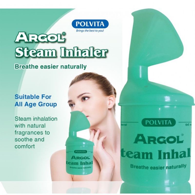 Bình xông mũi tinh dầu ARGOL STEAM INHALER 350ml