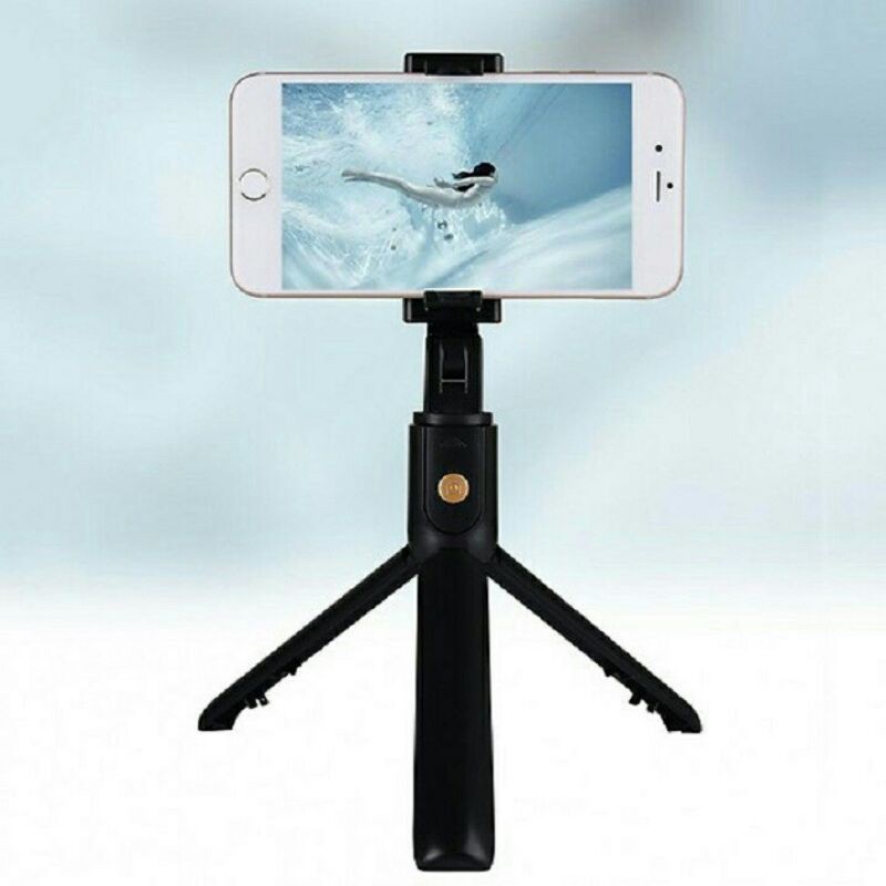 Gậy tự sướng bluetooth K07, Gậy selfie bluetooth kiêm tripods 3 chân | BigBuy360 - bigbuy360.vn