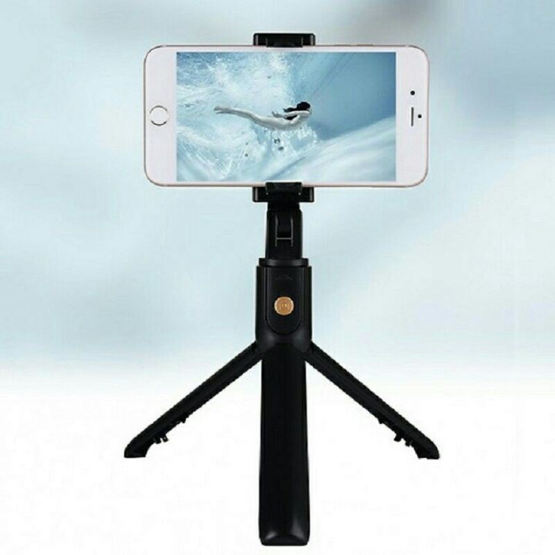 Gậy tự sướng bluetooth K07, Gậy selfie bluetooth kiêm tripods 3 chân