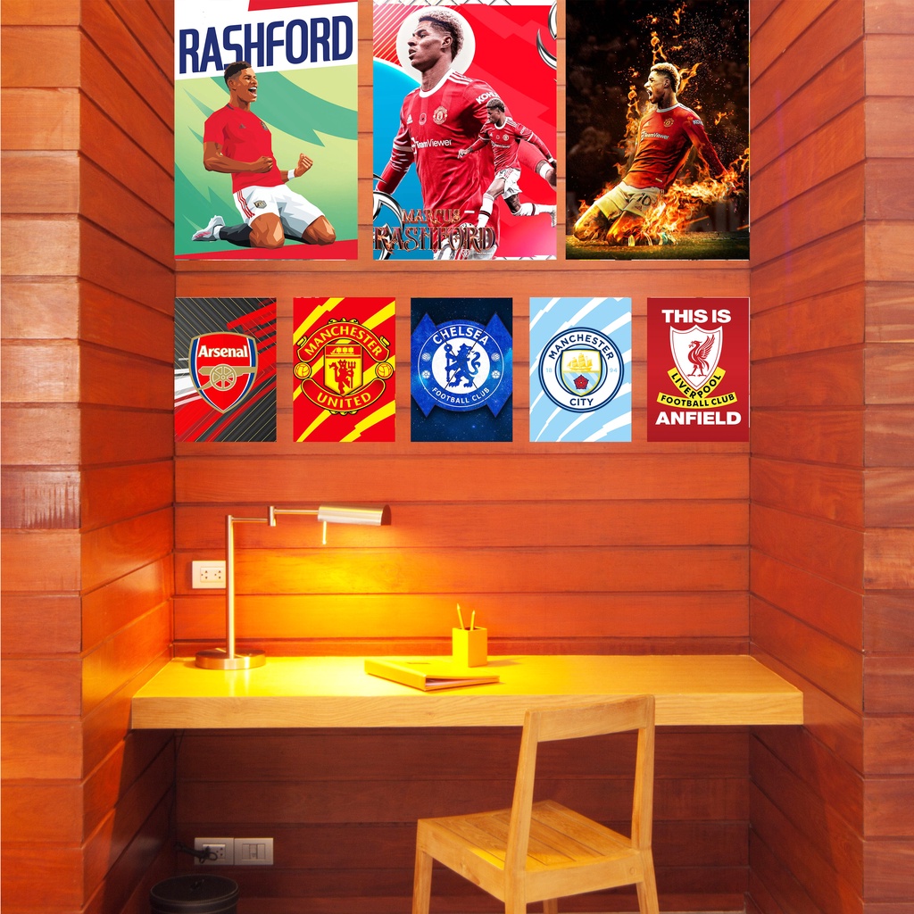 Poster Rashford, Ảnh Dán Tường Rashford Cực Đẹp, Poster Bóng Đá Có In Theo Yêu Cầu