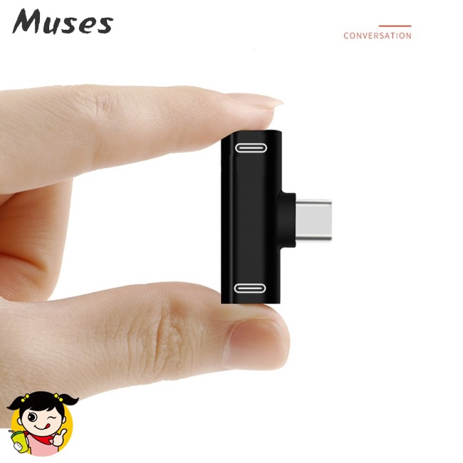 Muse07 Jack phân chia kết nối tai nghe sạc pin Type C USB-C chuyên dụng cho Xiaomi 66/3