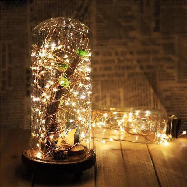 Dây đèn led galaxy trang trí dài 5 mét - Đèn fairy light (dùng sạc cổng usb)