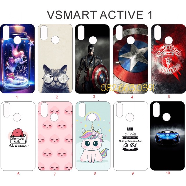 Ốp lưng Vsmart Active 1 hình đẹp (P1)