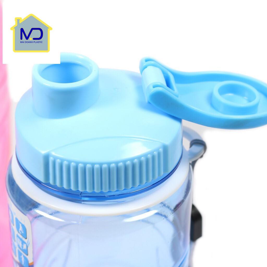 (hot) [Chính Hãng] Bình nước nhựa học sinh hãng việt nhật 750ml và 900ml