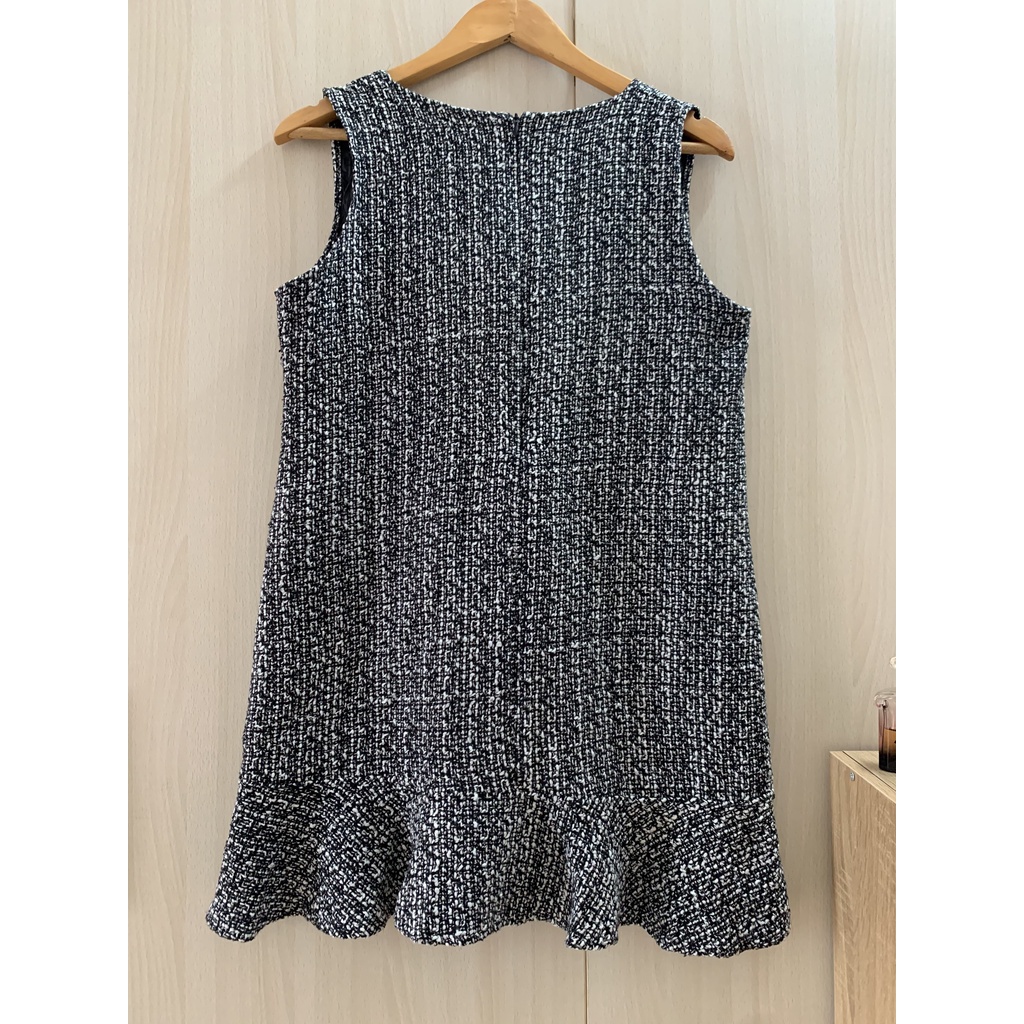 Đầm vải tweed No Brand